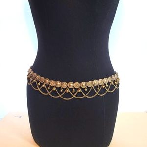 Gorgeous Gold Chain Belt